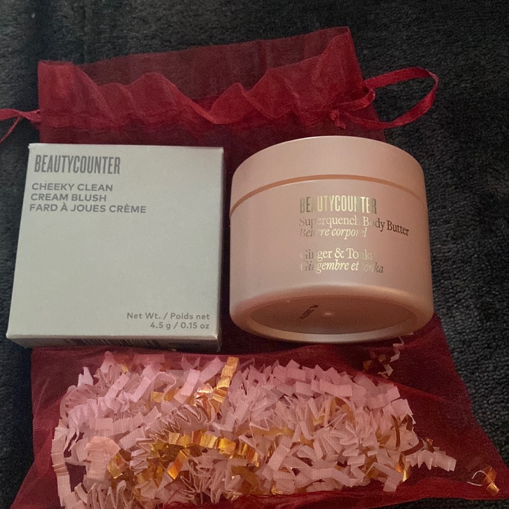 Brand New Beauty Counter blush & cream